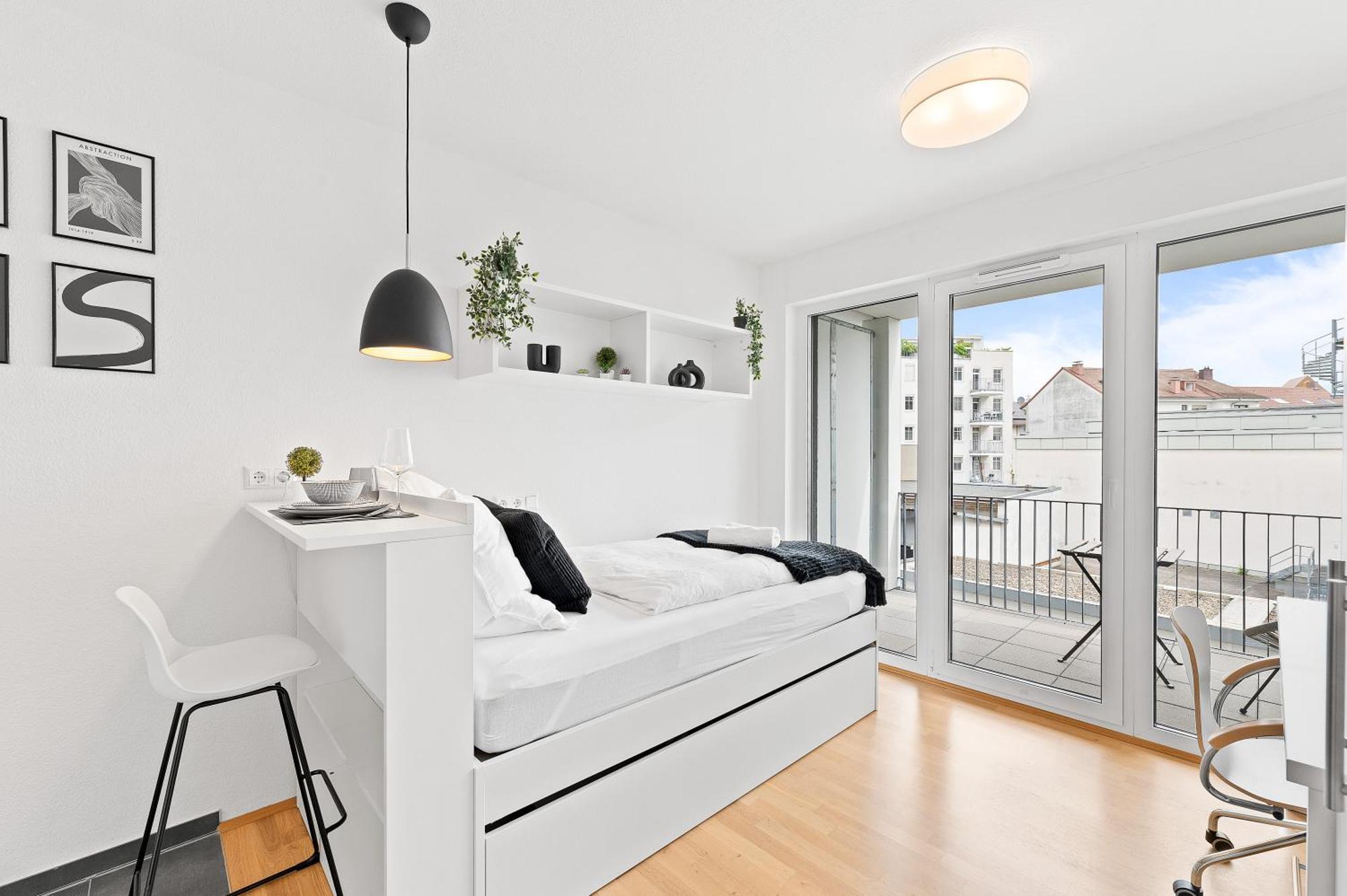 Modern, Zentral, Homeoffice, Netflix Pforzheim Buitenkant foto